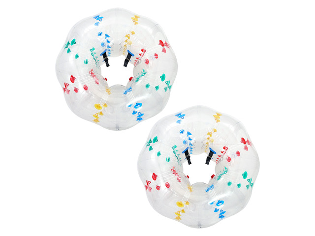 VEVOR 2-Pack Inflatable Bumper Balls 5FT Human Bubble for Adult Transparent, for Backyard, Camping, Picnic, Park, Lawn, and Outdoor Team Gameplay,...