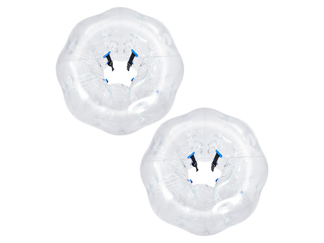 VEVOR 2-Pack Inflatable Bumper Balls 5FT Human Bubble for Adult Transparent, for Backyard, Camping, Picnic, Park, Lawn, and Outdoor Team Gameplay,...