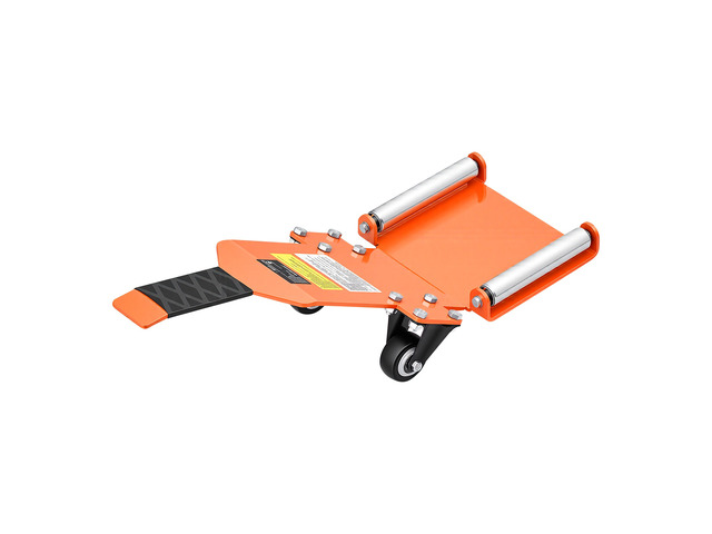 VEVOR Tire Wheel Dolly, 110LBS Heavy Duty Steel Tire Lifting Jack Tool, Fits 35 in Tires, 360° Rotating Rollers, Smooth Rolling Tire Lifter for Car...