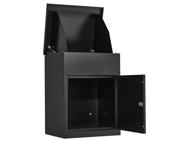 VEVOR Package Delivery Box for Outside 22.95 in Wall Mount Parcel Drop Box, for Porch, Curbside & House Storage, Lockable Anti-Theft Waterproof...
