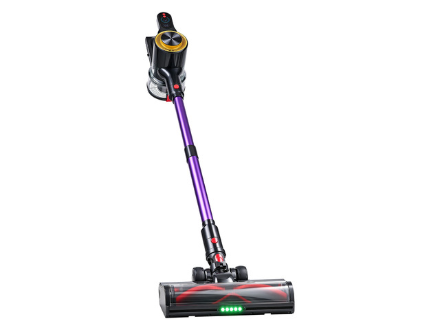 VEVOR Cordless Vacuum Cleaner 500W 50kPA Cordless Stick Vacuum Cleaner, For Home Hard Floor Carpet Pet Hair, 45-Min Runtime, Rechargeable,...