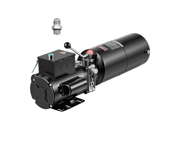 VEVOR 110V 10 Quart Hydraulic Power Unit, 2.2KW Automotive Hydraulic Pump for Dump Trailers, Auto Shop Car Lift Power Unit for Two and Four-Post...