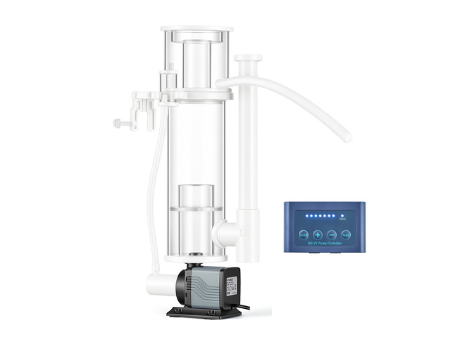 VEVOR Protein Skimmer for 30-80 Gal Saltwater Aquarium Hang On with DC Pump, Protein Skimmer with DC Pinwheel Pump, Adjustable Control, for 30-80...