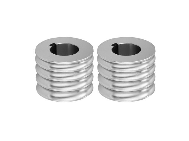 VEVOR Replacement Roller for Rolling Mill 4 Sizes Grooves 2 Round Rollers, Jewelry DIY Tool Accessory Parts, Premium Alloy Steel, Easy...