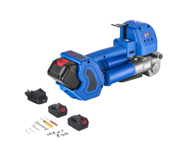 VEVOR Electric Strapping Machine, 2 x 4000mAh Batteries, Automatic Strapping Tool with Digital Display for 0.394-0.748 inches Wide PET Straps,...
