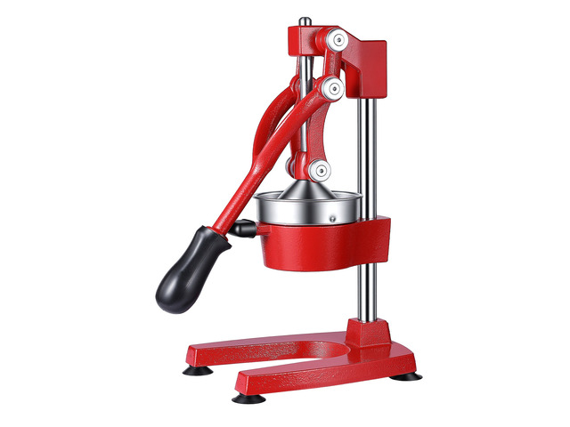 VEVOR Manual Citrus Juicer, 15' Tall Hand Press Orange Juicer, Manual Fresh Juice Extractor for Lemon Pomegranate Grapefruit, Heavy-Duty Cast Iron,...