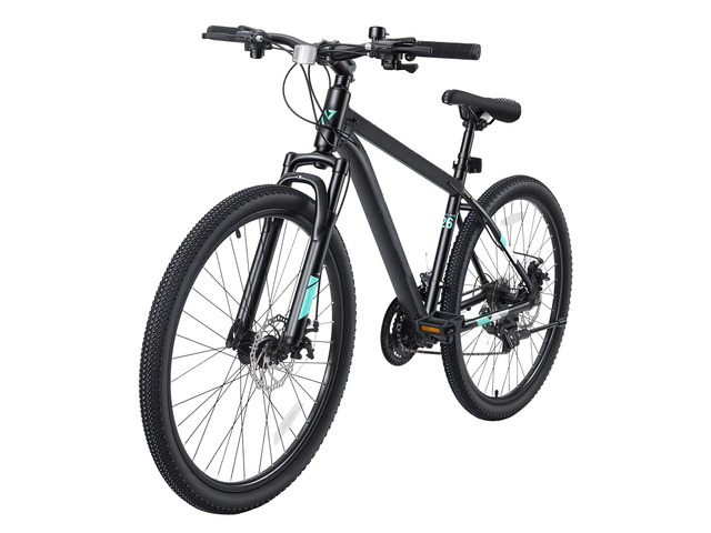 VEVOR Mountain Bike for Men and Women 26 inch Outdoor Bicycle 21 Speeds, Adult Bikes, Front Suspension, Adjustable Saddle, All-Terrain Tires,...