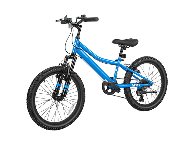 VEVOR Mountain Bike for Men and Women 20 inch Outdoor Bicycle 6 Speeds, Adult Bikes, Front Suspension, Adjustable Saddle, All-Terrain Tires, High...