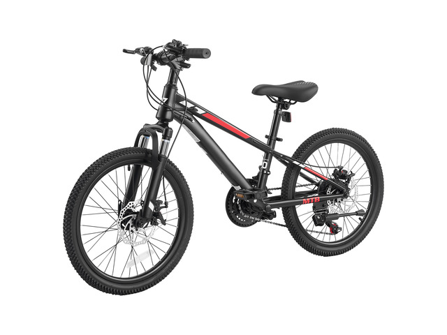 VEVOR Mountain Bike for Men and Women 20 inch Outdoor Bicycle 21 Speeds, Adult Bike, Front Suspension, Adjustable Saddle, All-Terrain Tires, High...