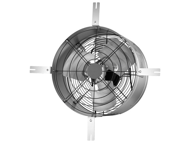 VEVOR Gable Mount Fan, 15 in Gable Attic Vent Exhaust Fan with Thermostat, 1300 CFM Cooling and Ventilation for Home, Garage, Warehouses,...
