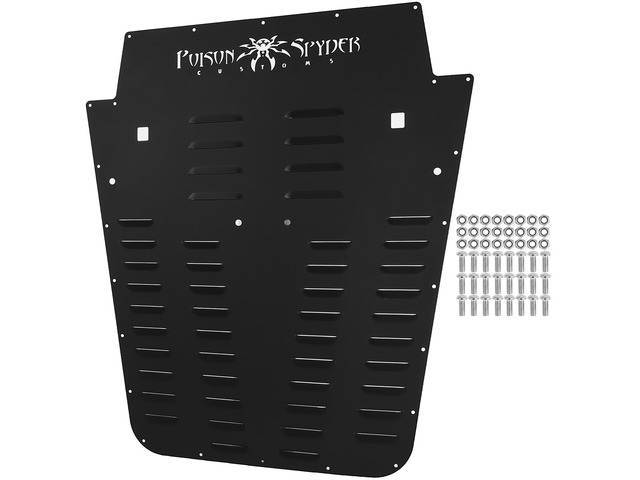 VEVOR Vented Hood Louver Black Powder Coat For 2013-2017 Jeep Wrangler JK