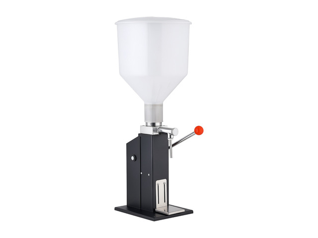 VEVOR Manual Filling Machine, 10-120 ml, 12 L Hopper, Paste Liquid Filler, for Water, Honey, Oil, Shampoo and Lotion, Anti-Drip Nozzle, Adjustable...