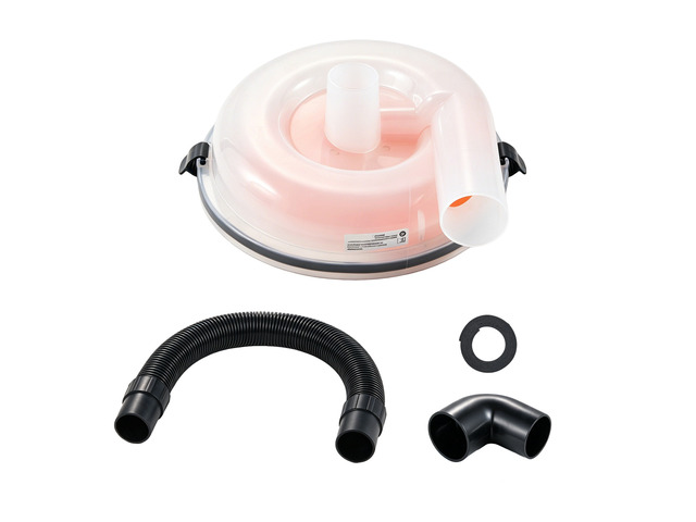 VEVOR Cyclone Dust Separator Kit, 2 & 2-1/2 inch Vacuum Dust Collector, for Woodworking and Shop Wet/Dry Vacuums, Fits Standard 5 Gallon Buckets...