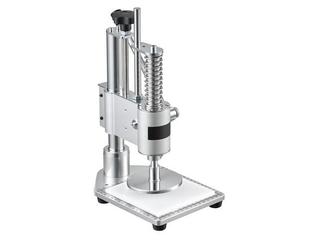 VEVOR Leather Punching Machine 3.94 x 3.94 in Manual Leather Hole Puncher, Hand Punch Press, 352.74 lbs Pressure, 1.57 in Stroke, Chuck Fixation,...