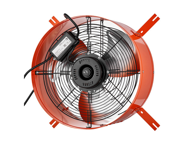 VEVOR Gable Mount Fan, 16 in Attic Vent Exhaust Fan 2940 CFM Thermostat, Cooling and Ventilation for Home, Garage, Warehouse, Workshop, Carbon...