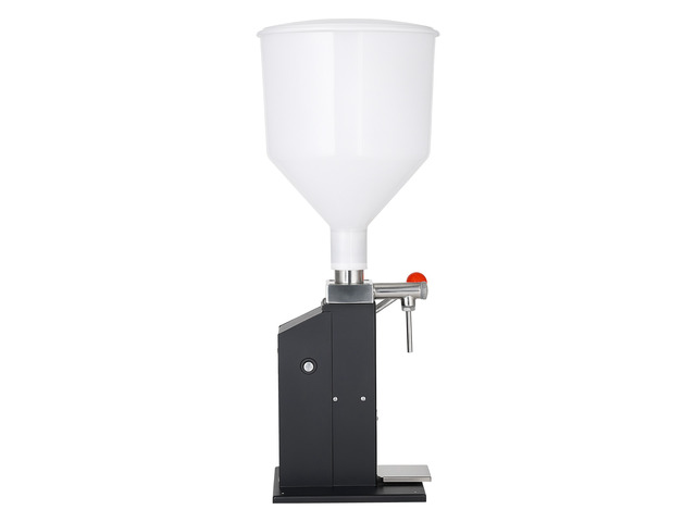 VEVOR Manual Filling Machine, 5-60 ml, 10 L Hopper, Paste Liquid Filler, for Water, Honey, Oil, Shampoo and Lotion, Anti-Drip Nozzle, Adjustable...