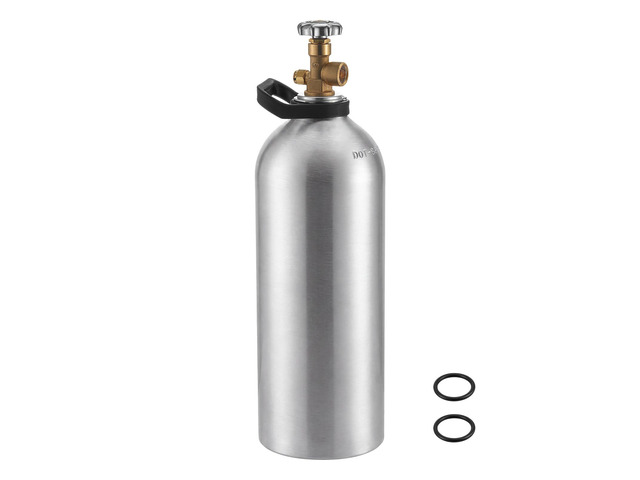 VEVOR 40 Cu. Ft DOT Nitrogen Cylinder Aluminum Alloy Air Tank (Ships Empty), High-Strength Aluminum Alloy 6061-T6 Cylinder with CGA-580 Valve &...