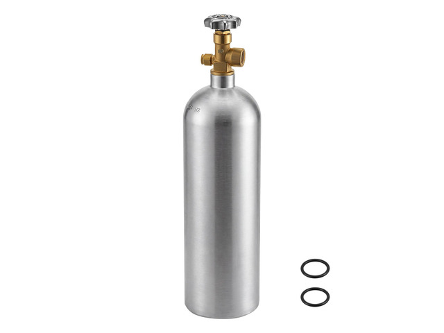 VEVOR 20 Cu. Ft DOT Nitrogen Cylinder Aluminum Alloy Air Tank (Ships Empty), High-Strength Aluminum Alloy 6061-T6 Cylinder with CGA-580 Valve &...