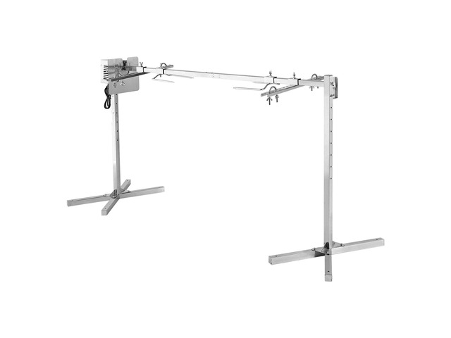 VEVOR Rotisserie Grill AC120V 8 Level Height Electric Rotisserie Grill Kit, BBQ Grills Rotisseries Kit with 132 lbs Load Capacity, 38W Motor,...