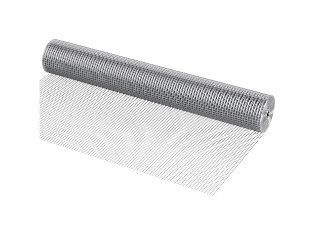 VEVOR Hardware Cloth 1/2 inch 48 inch x 50 ft 19 Gauge Chicken Wire Fence, Hot-Dip Galvanized After Welding Metal Wire Mesh Roll, Garden Plant...