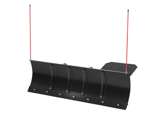 VEVOR Snow Plow Kit 48 in Universal Plow Attachment 3 Mount Options Black, for Most ATVs and UTVs, Height & Left-Right Adjustable, Quick to Detach,...