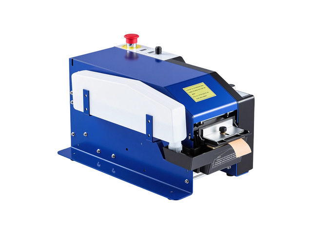 VEVOR Water-Activated Tape Dispenser, Automatic Kraft Gummed Tape Dispenser, 100995mm Adjustable Length, 40100mm Tape Width, 110V Electric...