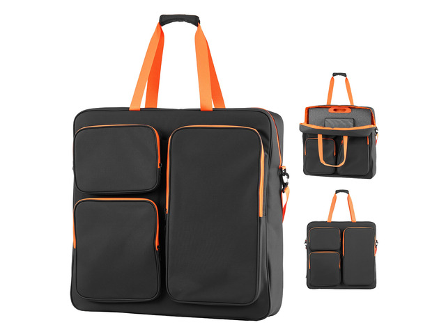 VEVOR Solar Panel Storage Bag for 2 x 200W Foldable Solar Panels, Waterproof Polyester Fiber Solar Panel Carrying Bag with Shoulder Straps,...