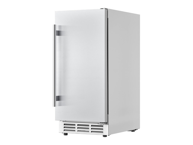 VEVOR Outdoor Beverage Refrigerator, 15 Inch Undercounter Drink Fridge, 304 Stainless Steel Body, 3.0 Cu. Ft, Hold 94 Cans, Powerful Cooling...