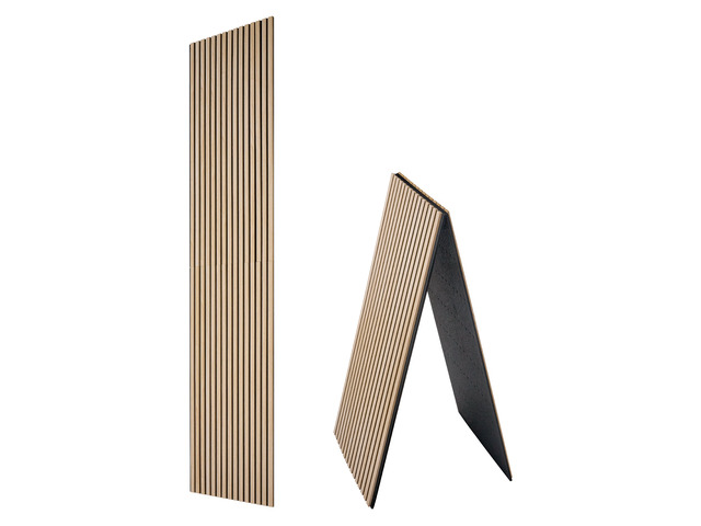 VEVOR Wood Wall Panels, 94.5 x 23.6 in, Acoustic Slat Panels, Oak Finish, Sound Absorbing for Living Rooms, Bedrooms, Offices, Studios, Interior...