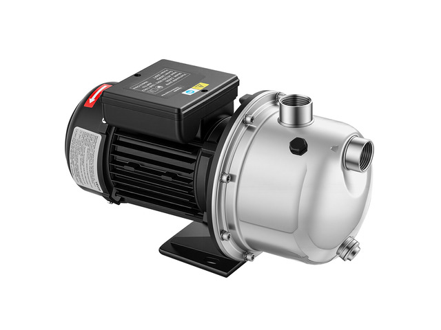 VEVOR Booster Pump 1.5 HP 24 GPM TEFC Motor for Pressure Side Pool Cleaners, AC 120V Pool Booster Pump, 200 ft Max Head, NPT 1 in Inlet/Outlet,...