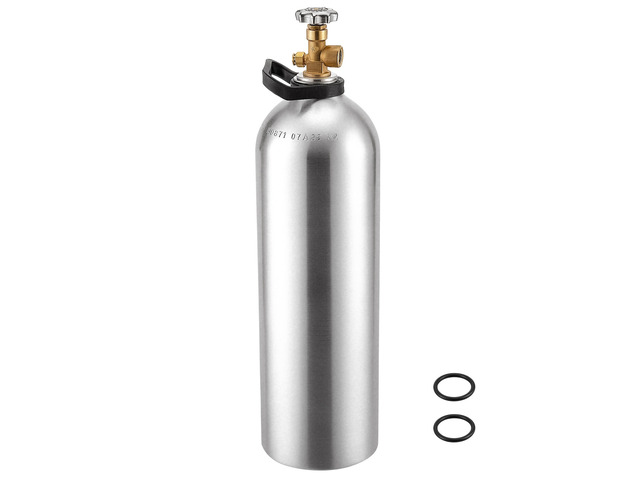 VEVOR 60 Cu. Ft DOT Nitrogen Cylinder Aluminum Alloy Air Tank (Ships Empty), High-Strength Aluminum Alloy 6061-T6 Cylinder with CGA-580 Valve &...