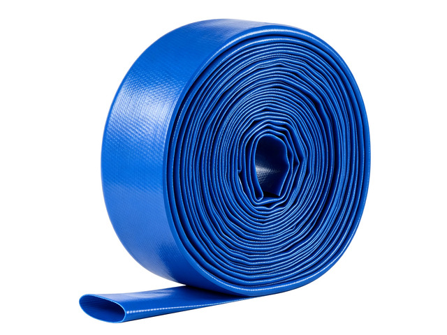 VEVOR Discharge Hose 1-1/2' x 50 ft PVC Lay Flat Backwash Water Pump Hose, for Swimming Pool Sand Filter & Sump Pump, Heavy Duty, Water Transfer...