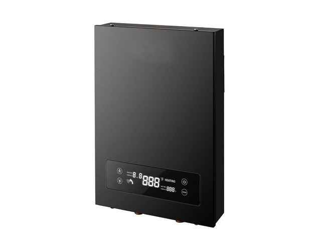 VEVOR Tankless Electric Water Heater, 14 kW 240 V Instant Hot Water Heater, for Household Washing, Bathing, Kitchen, LED Touch Control, Cast...