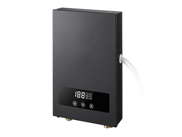 VEVOR Tankless Electric Water Heater, 8 kW 240 V Instant Hot Water Heater, for Single-Person Showers, Handwashing, LED Touch Control, Cast Aluminum...