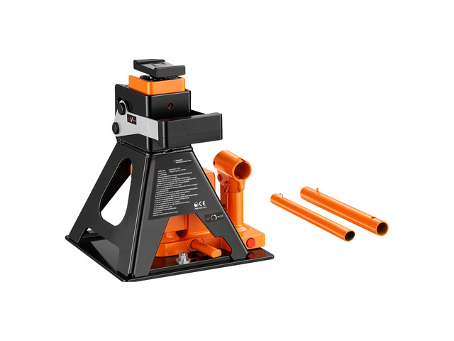 VEVOR Hydraulic Bottle Jack and Jack Stand in One 2 Ton (4409.3 lbs) Lift, for Compact Car, Subcompact Car & Motorcycle, 8.78'-18.39' Lifting...