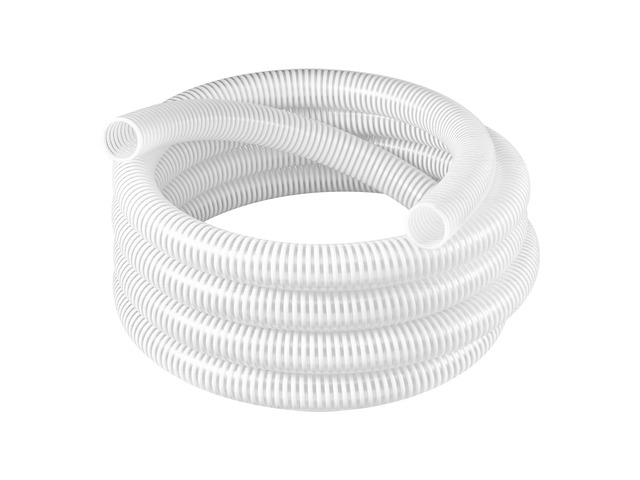 VEVOR Suction Hose 2' x 25 ft Heavy Duty PVC Suction Pump Hose Assembly, for Swimming Pools Trash Pump, Water Transfer, High Pressure Resistance,...