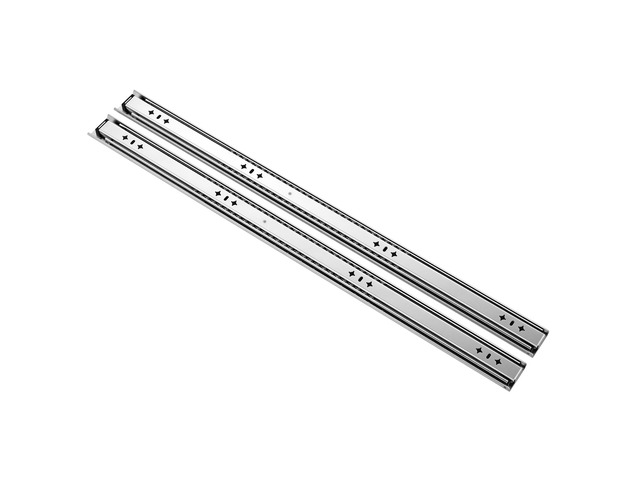 VEVOR Heavy Duty Drawer Slides, 32 inch 265 lbs Load Side Mount Rails, for Cabinets, Kitchen, Workbench, RV, 3-Fold Full Extension Ball Bearing...