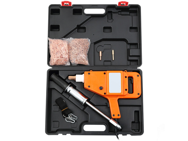 VEVOR Stud Welder Kit, 1600A Stud Welder Dent Repair Kit, 800VA Spot Welder Stud, 110V Welder Stud Kit, Stud Gun Dent Puller Kit with Complete...