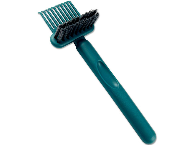 2-in-1 Hair Brush Cleaning Tool, Green Hairbrush Cleaner and Rake for Removing Hair and Dust, Durable and Ergonomic Design for Home and Salon Use...