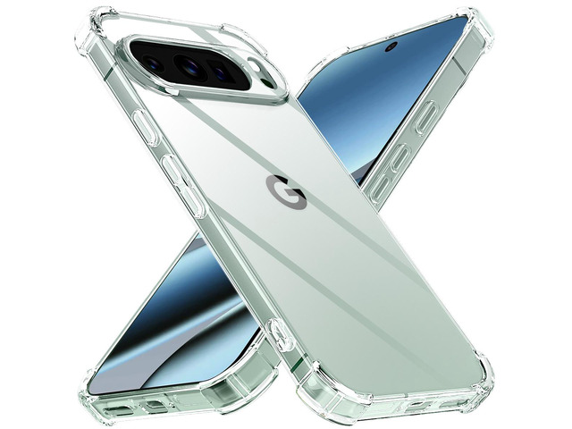 Case for Google Pixel 10/Pixel 10 Pro Phone Cover Clear TPU Shockproof Heavy Duty Bumper Slim Back Protection Anti-yellowing Case for Pixel 10/Pro...