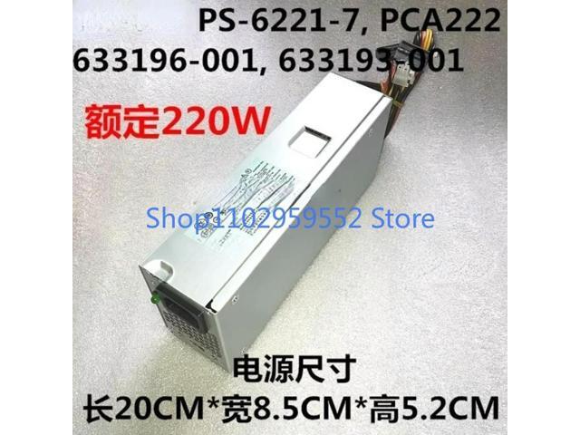 1pcs For 220W Power Supply dps-220ab-6a PCA322 PS-6221-7 633195-001 Kit