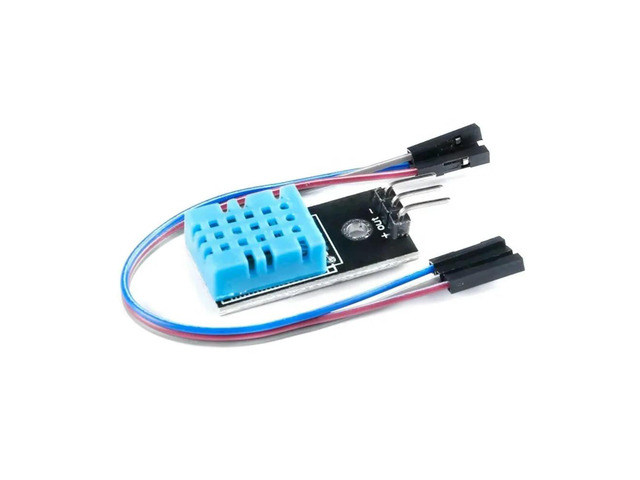 DHT11 Temperature and Humidity Module with DuPont Line Cable 3.3V-5V Temperature and Humidity Measurement