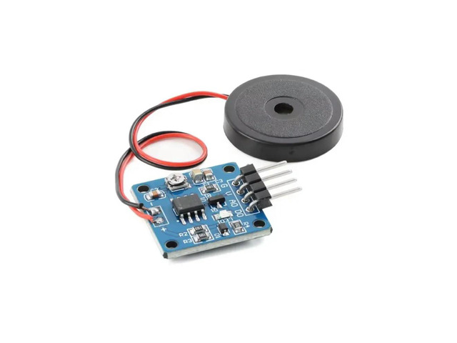 10pcs/lot 5V Piezoelectric Film Vibration Sensor Switch Module TTL Level Output for