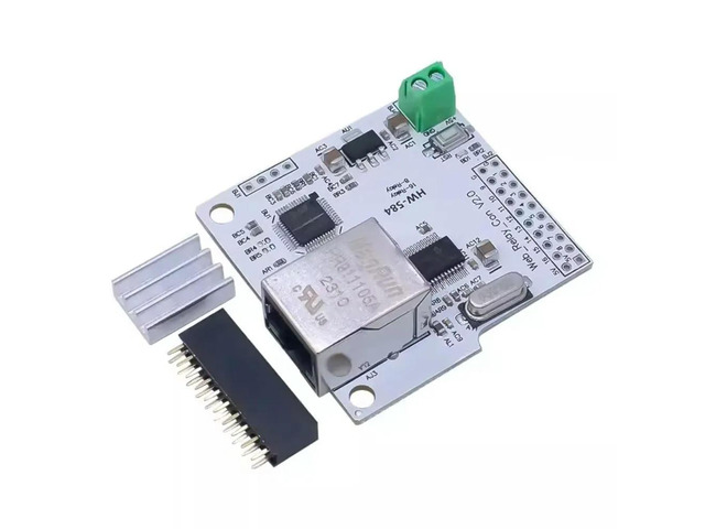 ENC28J60 16-channel W5100 Network Control Switch 5V Network Relay Module Internet of Things