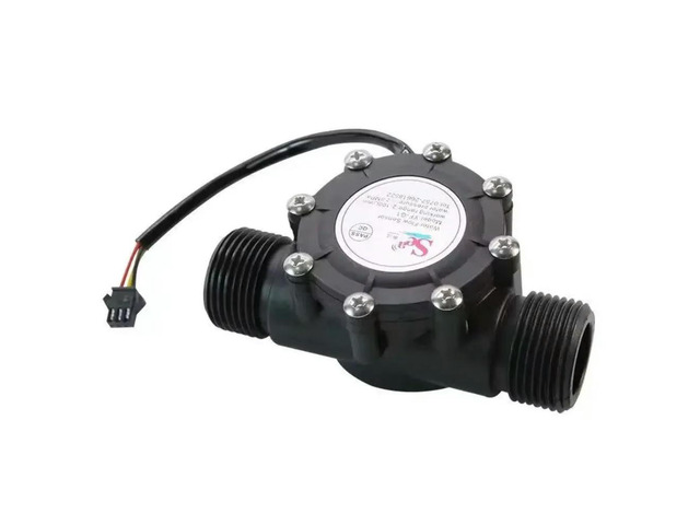 1-Inch Tube Industrial Water Sensor Pulse G1 Flowmeter with Hall for Pool Liquid Flow Sensor for Measuring Water Flow