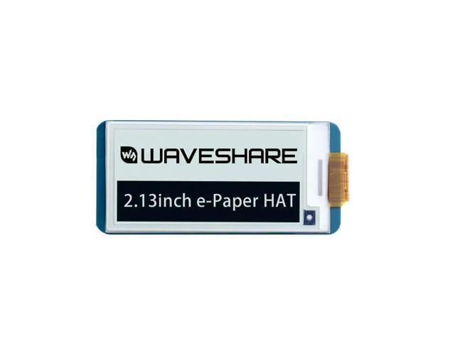 Waveshare 2.13 inch e-Paper Display HAT 250x122 Resolution E-Ink Screen Electronic Paper Module with Embedded Controller Partial