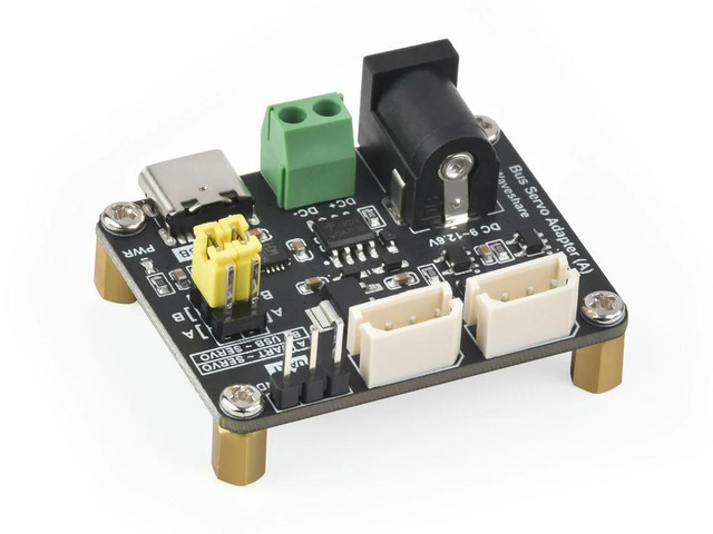 Waveshare Serial Bus Servo Driver Board with Integrated Power Supply and Control Circuitry, Compatible with ST/SC for RPI