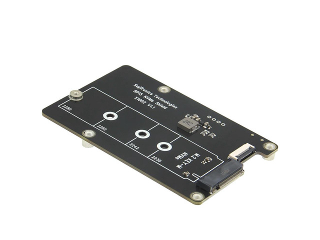 PCIe M.2 NVMe SSD Board - Geekworm X1002 for Raspberry Pi 5