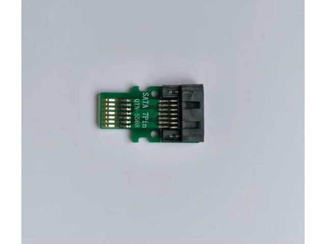 SATA 7-pin Male and Female Connector Test Adapter Board Fixture, Tooling, for Testing Purposes