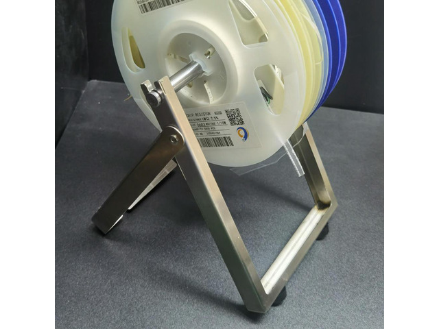Haohui SMT Material Stand, Stainless Steel Component Reel Holder for Component Counter Mini Counter Accessory